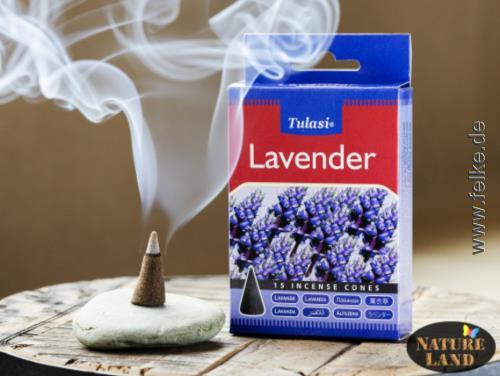 Lavender / Lavendel - Rucherkegel