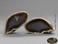 Achat Geode, Paar (Unikat No.12) - 383 g