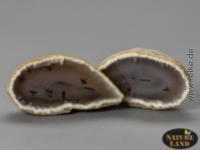 Achat Geode, Paar (Unikat No.22) - 330 g