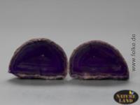 Achat Geode, Paar (Unikat No.42) - 282 g