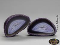 Achat Geode, Paar (Unikat No.48) - 478 g