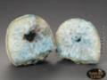 Achat-Geode, Paar (Unikat No.25) - 940 g