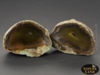 Achat-Geode, Paar (Unikat No.27) - 1009 g