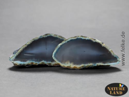 Achat Geode, Paar (Unikat No.31) - 367 g