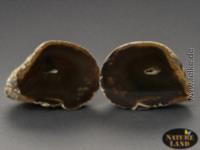 Achat Geode, Paar (Unikat No.34) - 670 g