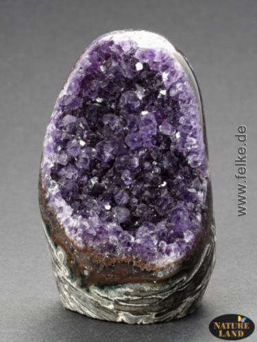 Amethyst Geode aus Uruguay - (Unikat No.02) - 346 g