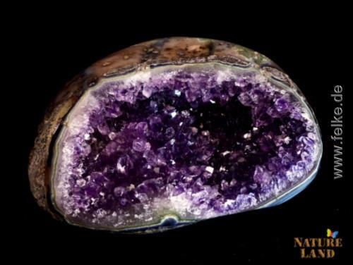 Amethyst Uruguay Geode -poliert- (Unikat No.10) - 1515 g