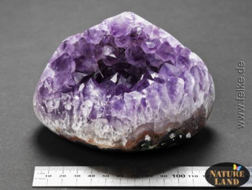 Amethyst Uruguay Geode -poliert- (Unikat No.20) - 1206 g