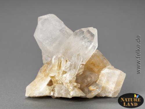Bergkristall Gruppe (Unikat No.079) - 354 g