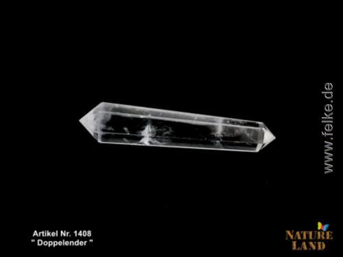 Bergkristall Doppelender (Unikat No.1408) - 74 g