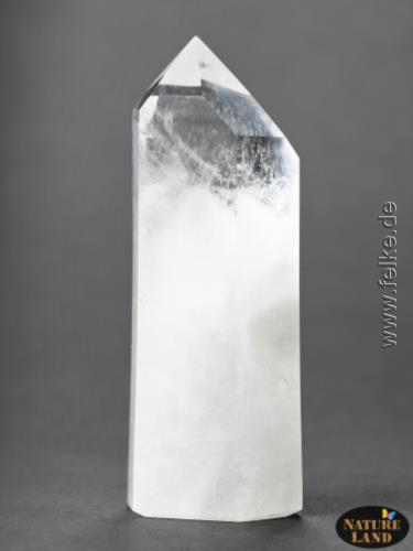 Bergkristall Spitze (Unikat No.163) - 385 g