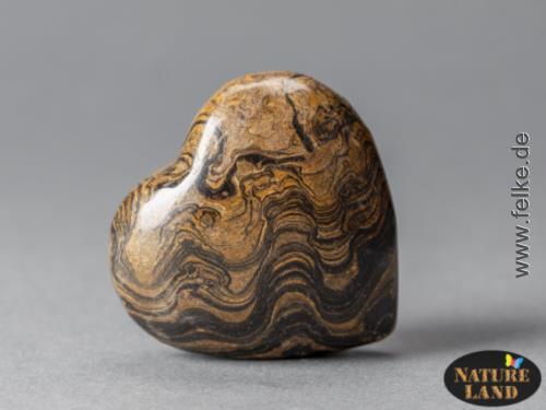 Stromatolith Herz (Unikat No.24) - 139 g