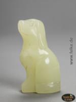 Jade Hund - Gravur (Unikat No.13) - 129 g
