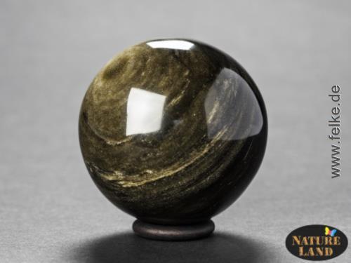 Obsidian Kugel (Unikat No.01) - 506 g