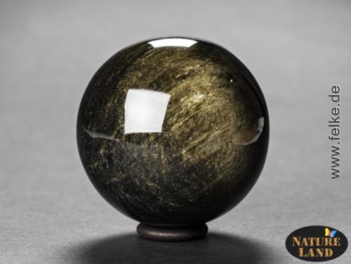 Obsidian Kugel (Unikat No.04) - 850 g