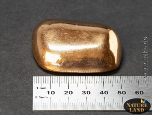 Kupfer - einseitig poliert (Unikat No.05) - 193 g