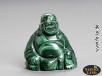Malachit Buddha - Gravur (Unikat No.19) - 72 g