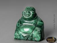 Malachit Buddha - Gravur (Unikat No.23) - 71 g