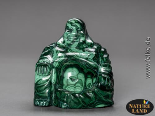 Malachit Buddha - Gravur (Unikat No.26) - 1031 g