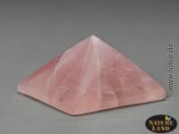 Rosenquarz Pyramide (Unikat No.013) - 135 g