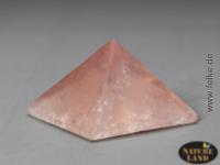 Rosenquarz Pyramide (Unikat No.055) - 137 g