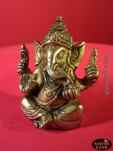 Ganesha (Goldmessing-Statue)