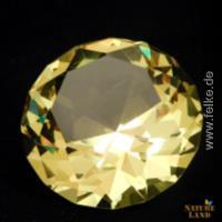 Kristall Diamanten 40 mm, gelb
