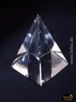 Pyramide Kristallglas