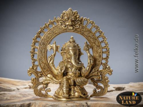 Ganesha mit Thron ~ 2,3 kg