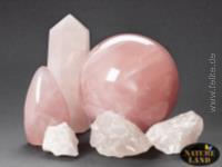 5 bis 25 mm Edelstein Kristall rosa 0,5 kg 500 g Rosenquarz Granulat Split 
