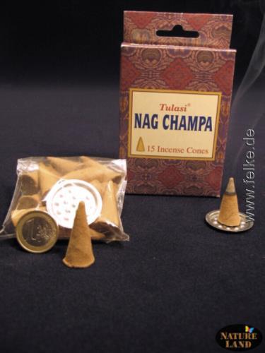 Nag Champa - Räucherkegel