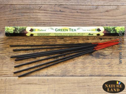 Green Tea / Grüner Tee - Räucherstäbchen (8 Sticks)