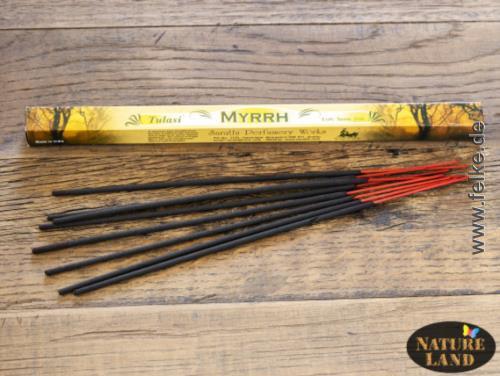 Myrrh / Myrrhe - Räucherstäbchen (8 Sticks)