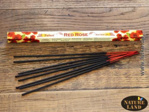 Red Rose - Räucherstäbchen (8 Sticks)
