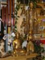 Goldene Buddha Figuren